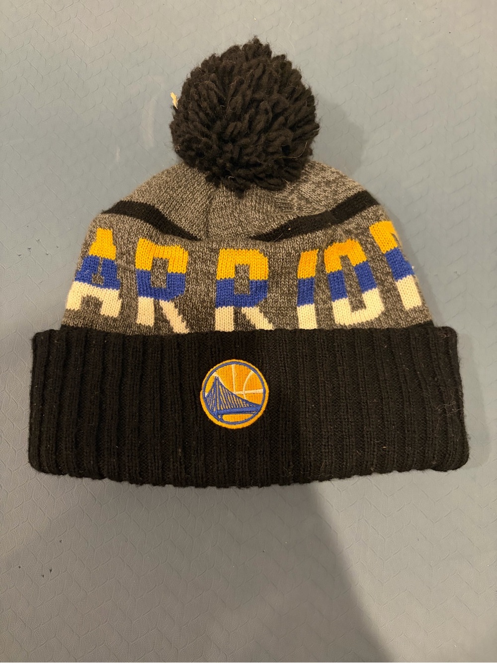 Mitchell & Ness Golden State Warriors Winter Beanie Hat